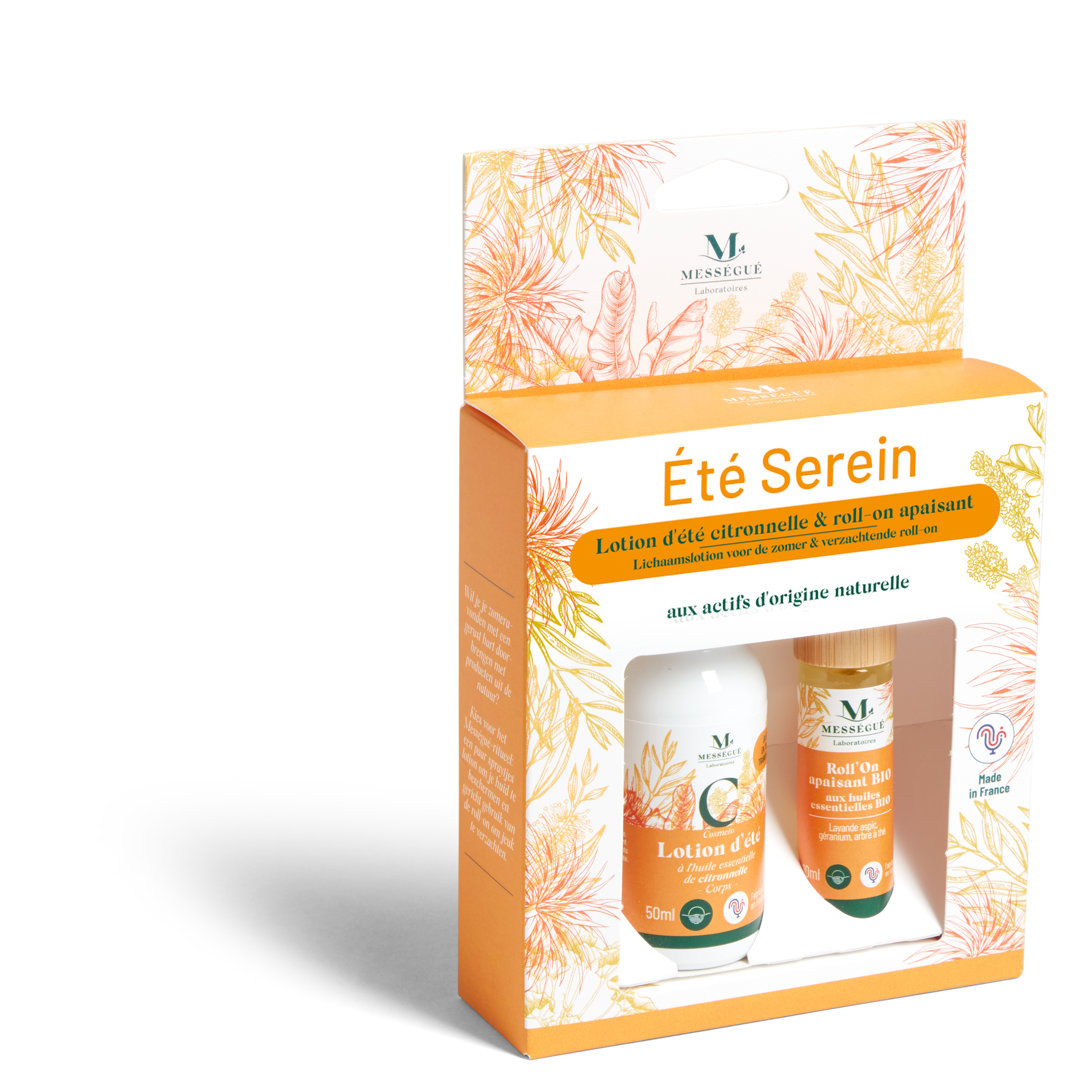 Duo lotion d'été anti-moustiques - Roll'on & Spray