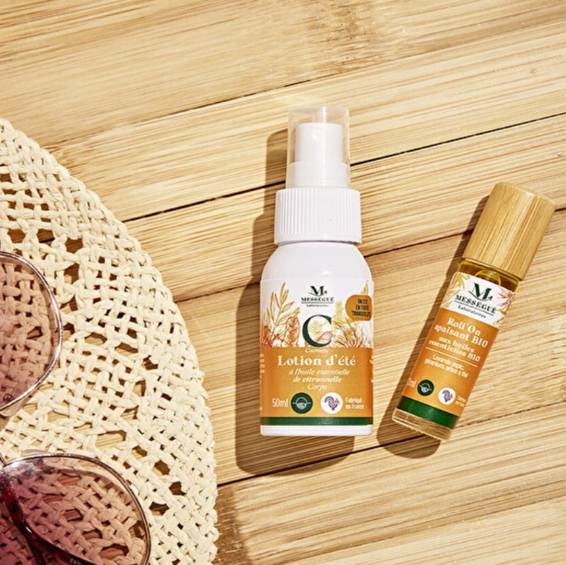 Duo lotion d'été anti-moustiques - Roll'on & Spray