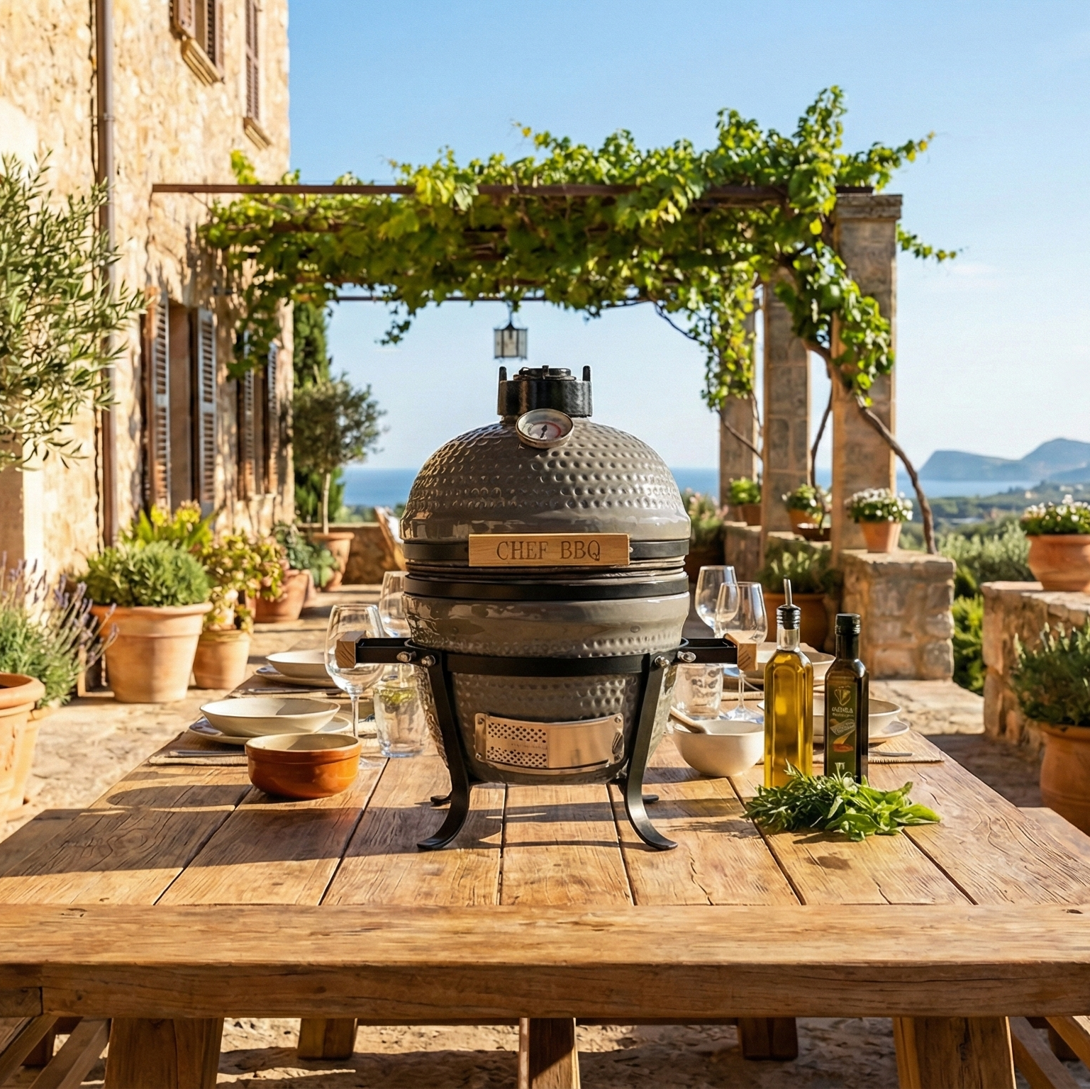 Kamado de table