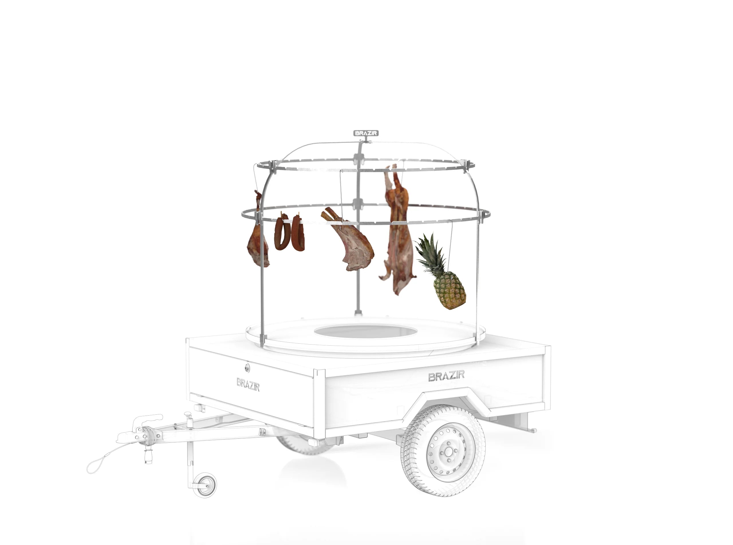 Cage de cuisson - Remorque